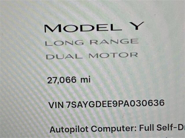 2023 Tesla Model Y Long Range