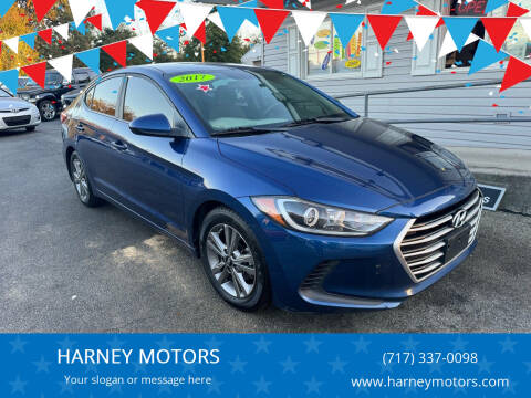 2017 Hyundai Elantra for sale at HARNEY MOTORS in Gettysburg PA