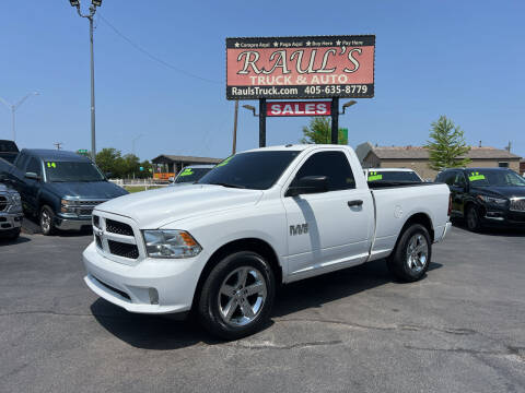 2016 RAM 1500 for sale at RAUL'S TRUCK & AUTO SALES, INC in Oklahoma City OK