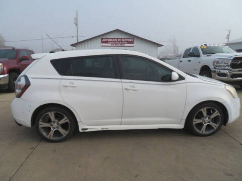 2009 Pontiac Vibe for sale at Jefferson St Motors in Waterloo IA