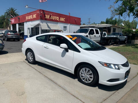 2013 Honda Civic for sale at 3K Auto in Escondido CA