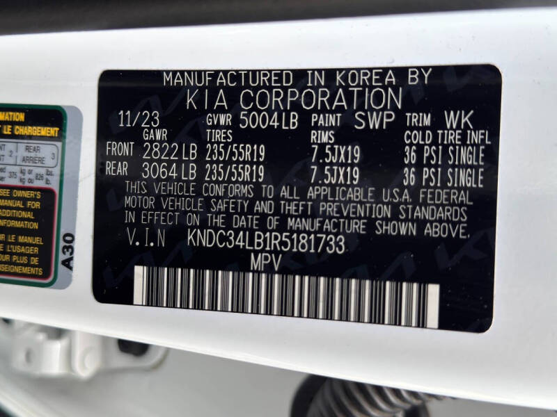 2024 Kia EV6 Light