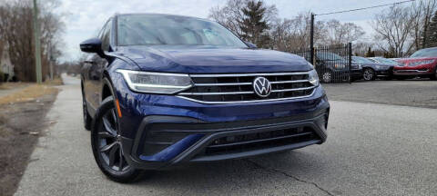 2022 Volkswagen Tiguan for sale at QUEST AUTO GROUP LLC in Redford MI
