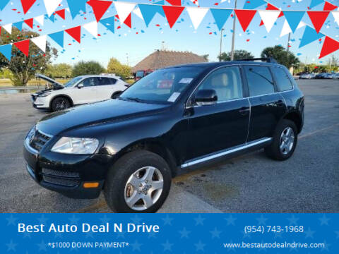 2005 Volkswagen Touareg for sale at Best Auto Deal N Drive in Hollywood FL