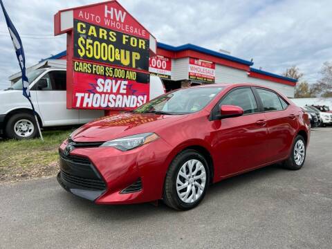2018 Toyota Corolla for sale at HW Auto Wholesale in Norfolk VA