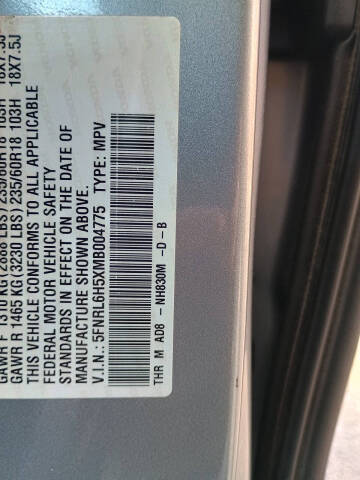 2021 Honda Odyssey EX