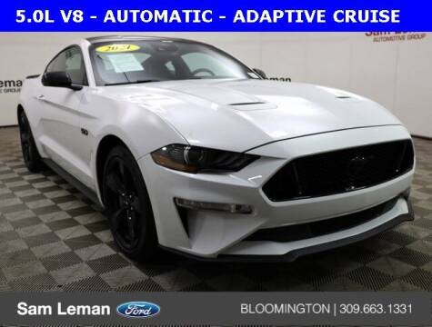2021 Ford Mustang for sale at Sam Leman Ford in Bloomington IL