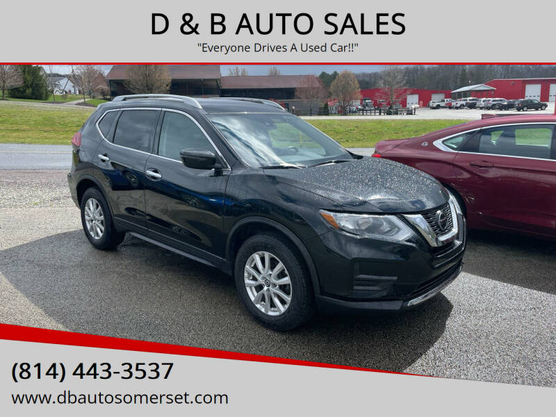 2020 Nissan Rogue for sale at D & B AUTO SALES in Somerset PA