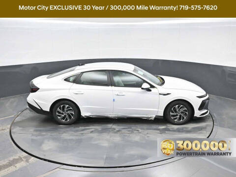 2026 Hyundai Sonata Hybrid Blue