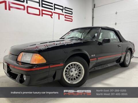 1989 Ford Mustang for sale at Fishers Imports in Fishers IN