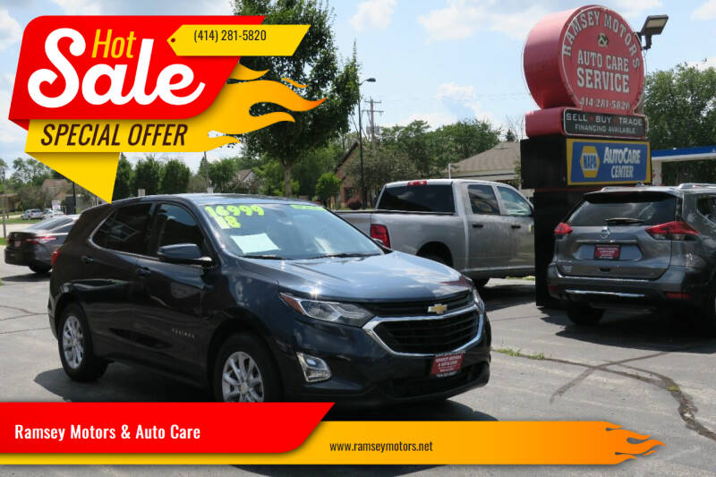 2018 Chevrolet Equinox for sale at Ramsey Motors & Auto Care in Milwaukee WI