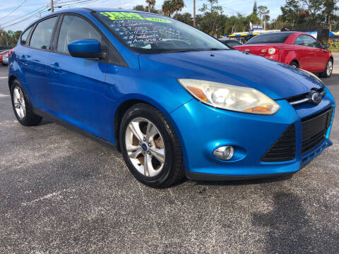 2012 Ford Focus for sale at RIVERSIDE MOTORCARS INC - South Lot in New Smyrna Beach FL