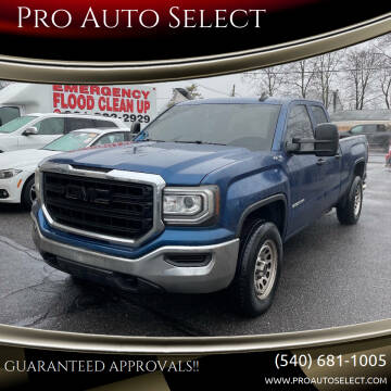 2016 GMC Sierra 1500 for sale at Pro Auto Select in Fredericksburg VA