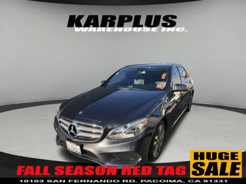 2016 Mercedes-Benz E-Class for sale at Karplus Warehouse in Pacoima CA