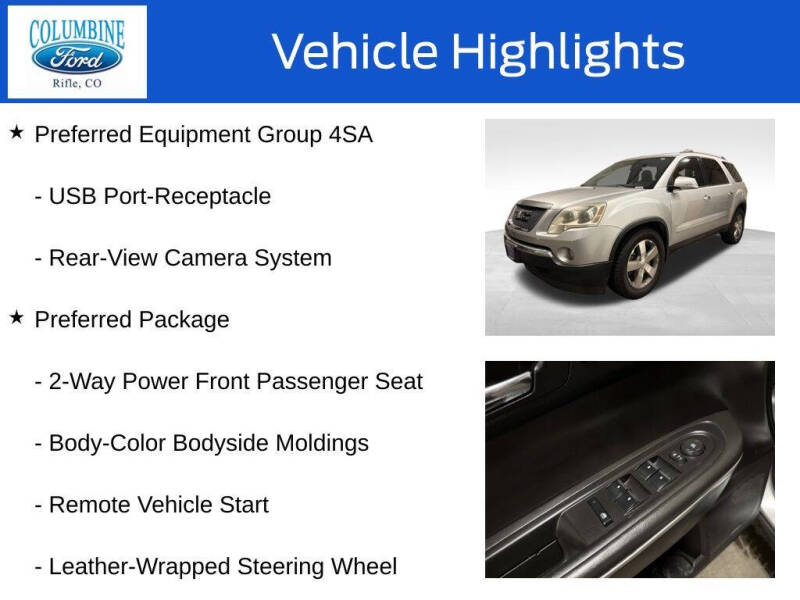 2010 GMC Acadia SLT-1