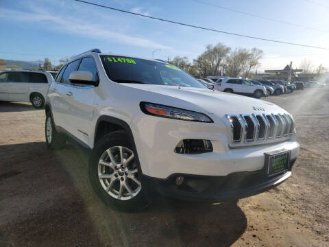 2015 Jeep Cherokee for sale at Canyon View Auto Sales in Cedar City UT