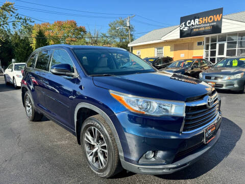 2016 Toyota Highlander for sale at CARSHOW in Cinnaminson NJ