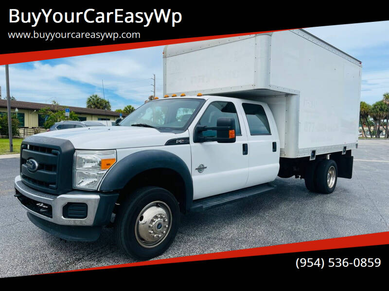 2014 Ford F-550 Super Duty for sale at BuyYourCarEasyWp in West Park FL