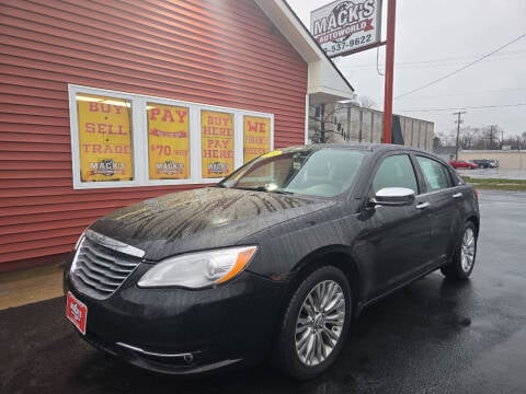 2013 Chrysler 200 for sale at Mack's Autoworld in Toledo OH