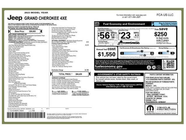 2023 Jeep Grand Cherokee 4xe