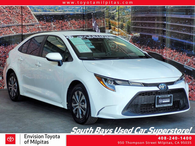 2022 Toyota Corolla Hybrid for sale at Envision Toyota of Milpitas in Milpitas, CA