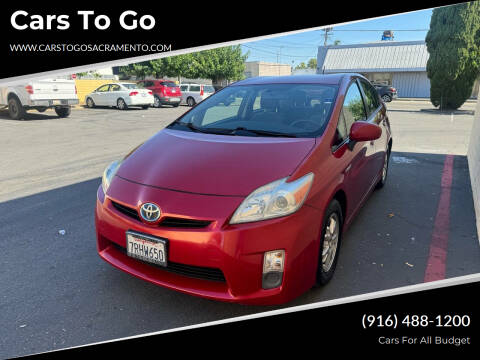 2010 Toyota Prius for sale at Cars To Go in Sacramento CA