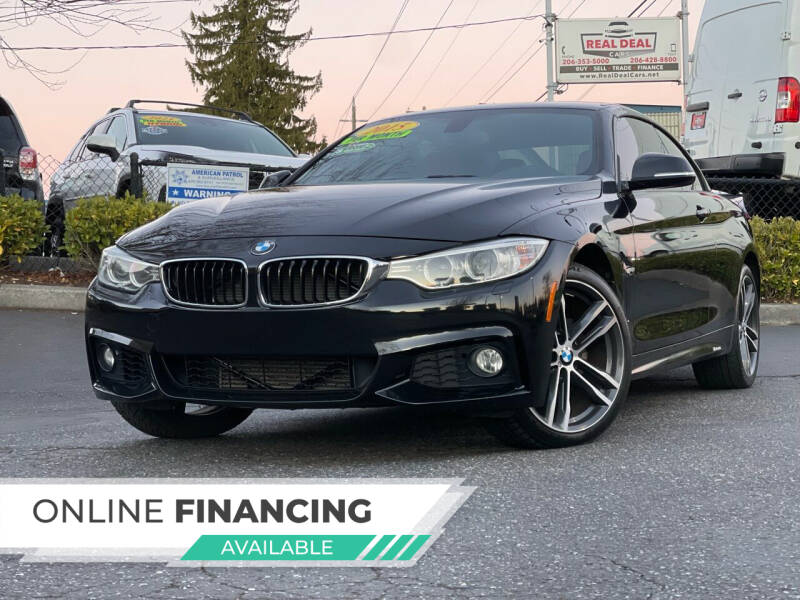 2015 BMW 4 Series for sale at Real Deal Cars in Everett WA