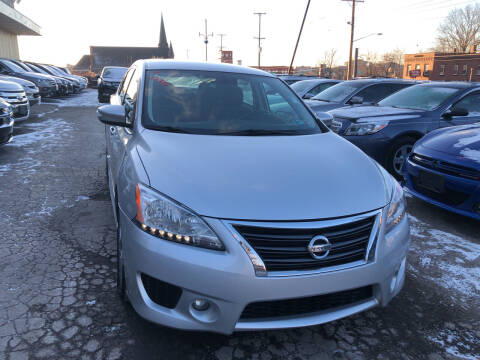 2015 Nissan Sentra for sale at Six Brothers Mega Lot in Youngstown OH