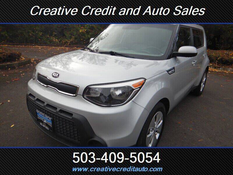 2015 Kia Soul for sale at Creative Credit & Auto Sales in Salem OR