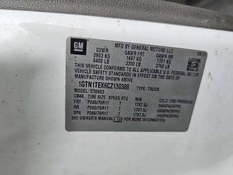 2012 GMC Sierra 1500 Work Truck