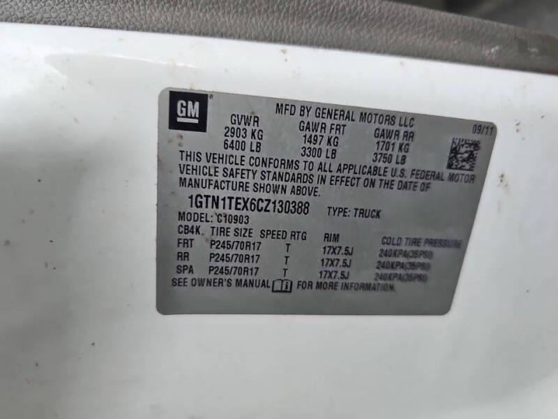 2012 GMC Sierra 1500 Work Truck