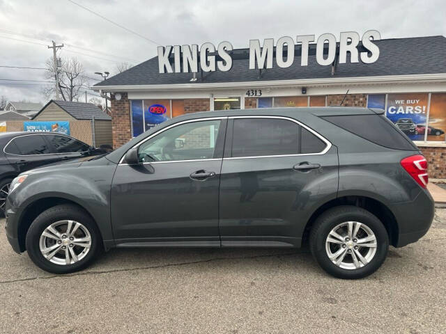 2017 Chevrolet Equinox for sale at Kings Motors in Dayton, OH