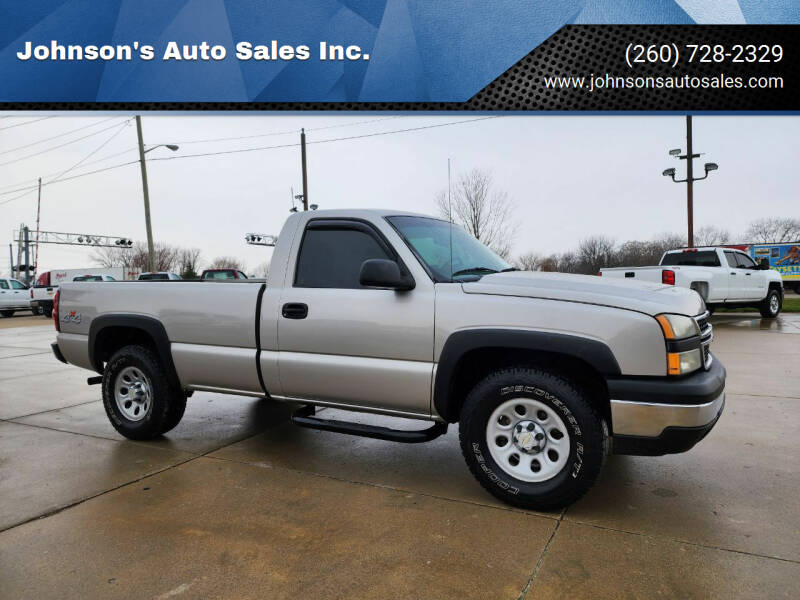 2007 Chevrolet Silverado 1500 Classic for sale at Johnson's Auto Sales Inc. in Decatur IN
