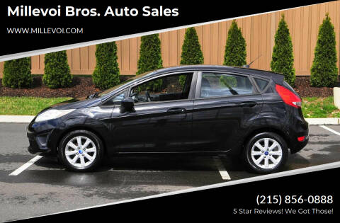 2012 Ford Fiesta for sale at Millevoi Bros. Auto Sales in Philadelphia PA