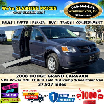 2008 Dodge Grand Caravan for sale at Wheelchair Vans Inc in Laguna Hills CA