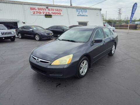 2006 Honda Accord for sale at Big Boys Auto Sales in Russellville KY