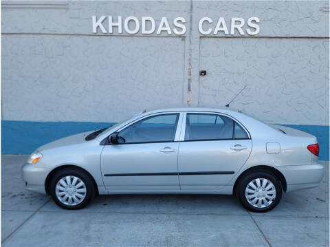 2004 Toyota Corolla for sale at Khodas Cars in Gilroy CA