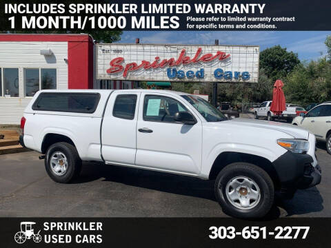 2016 Toyota Tacoma for sale at Sprinkler Used Cars in Longmont CO
