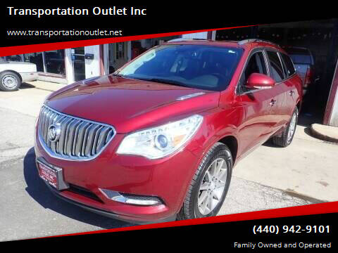 2015 Buick Enclave for sale at Transportation Outlet Inc in Eastlake OH