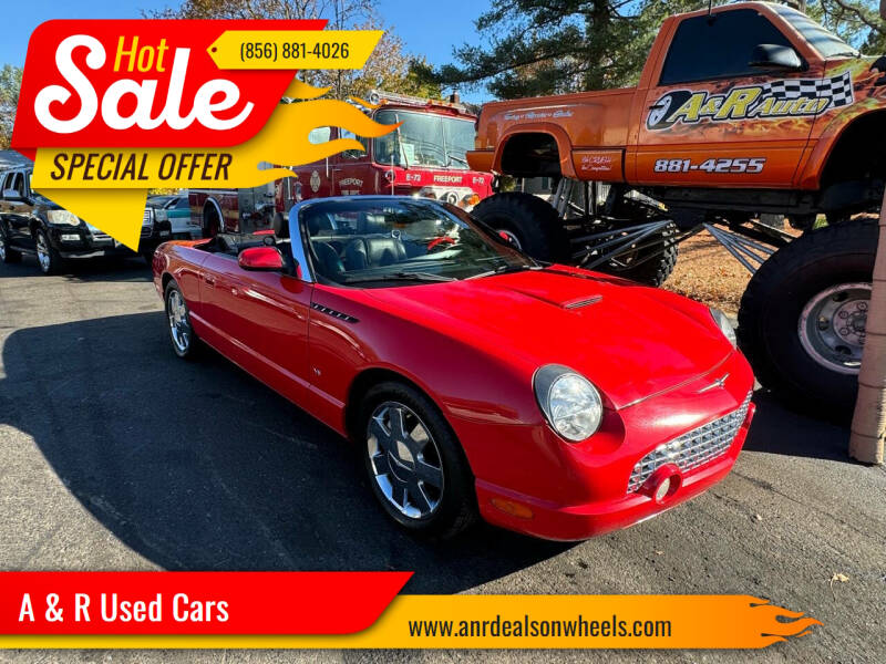 2003 Ford Thunderbird for sale at A & R Used Cars in Clayton NJ