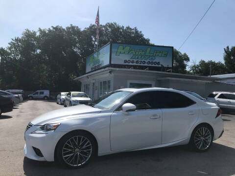 2015 Lexus IS 250 for sale at Mainline Auto in Jacksonville FL