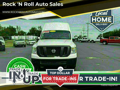2016 Nissan NV for sale at Rock 'N Roll Auto Sales in West Columbia SC