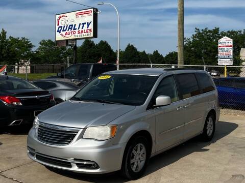 2011 Chrysler Town and Country for sale at QUALITY AUTO SALES in Wayne MI