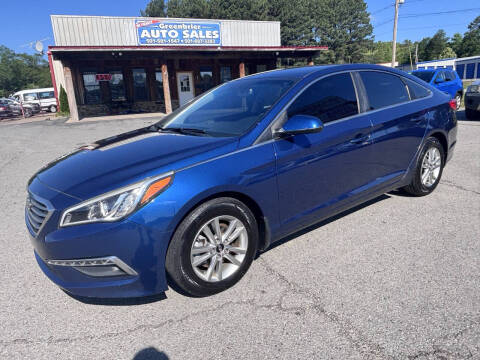 2015 Hyundai Sonata for sale at Greenbrier Auto Sales in Greenbrier AR