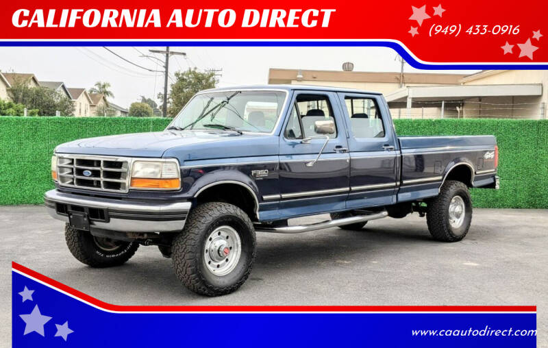 1994 Ford F-350 for sale at CALIFORNIA AUTO DIRECT in Costa Mesa CA