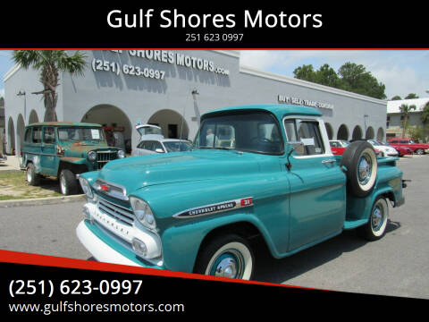 1959 Chevrolet Apache for sale at Gulf Shores Motors in Gulf Shores AL
