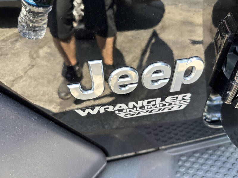 2019 Jeep Wrangler Unlimited Sport