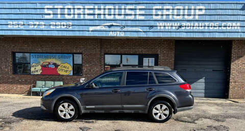 2011 Subaru Outback for sale at Storehouse Group in Wilson NC