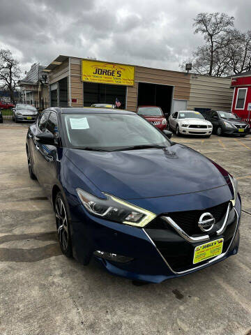 2018 Nissan Maxima for sale at JORGE'S MECHANIC SHOP & AUTO SALES in Houston TX