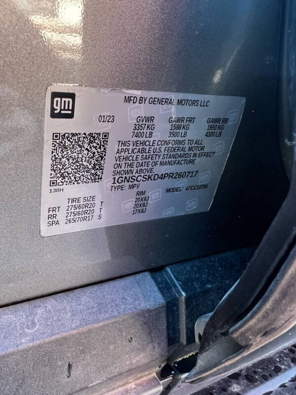 2023 Chevrolet Tahoe Premier